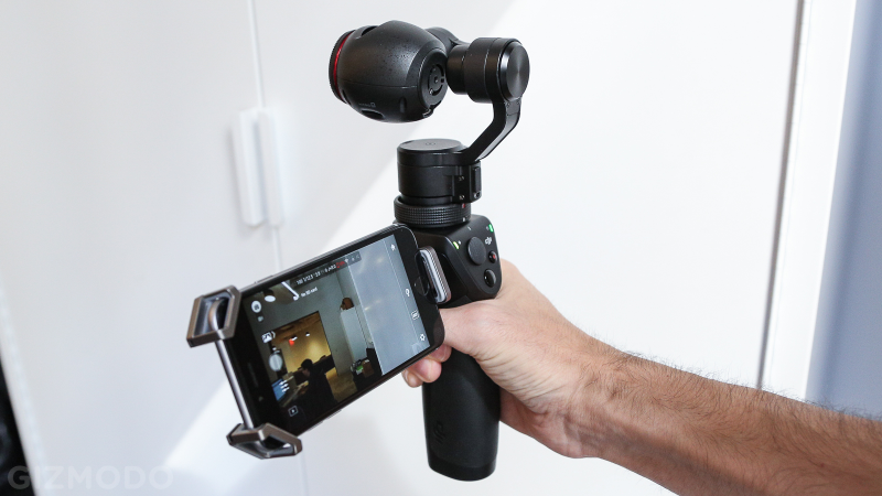Illustration for article titled DJI Osmo Hands-On: A 4K Cam For Super Steady Video, No Skill Required